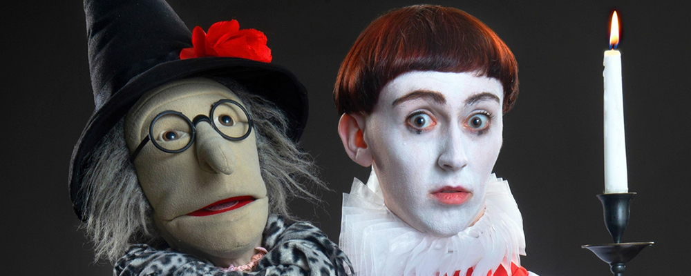 Three comedy shows with puppets